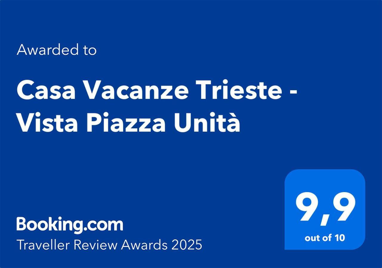 Casa Vacanze Trieste - Vista Piazza Unita المظهر الخارجي الصورة